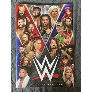 WWE OFFICIAL PROGRAM 2018